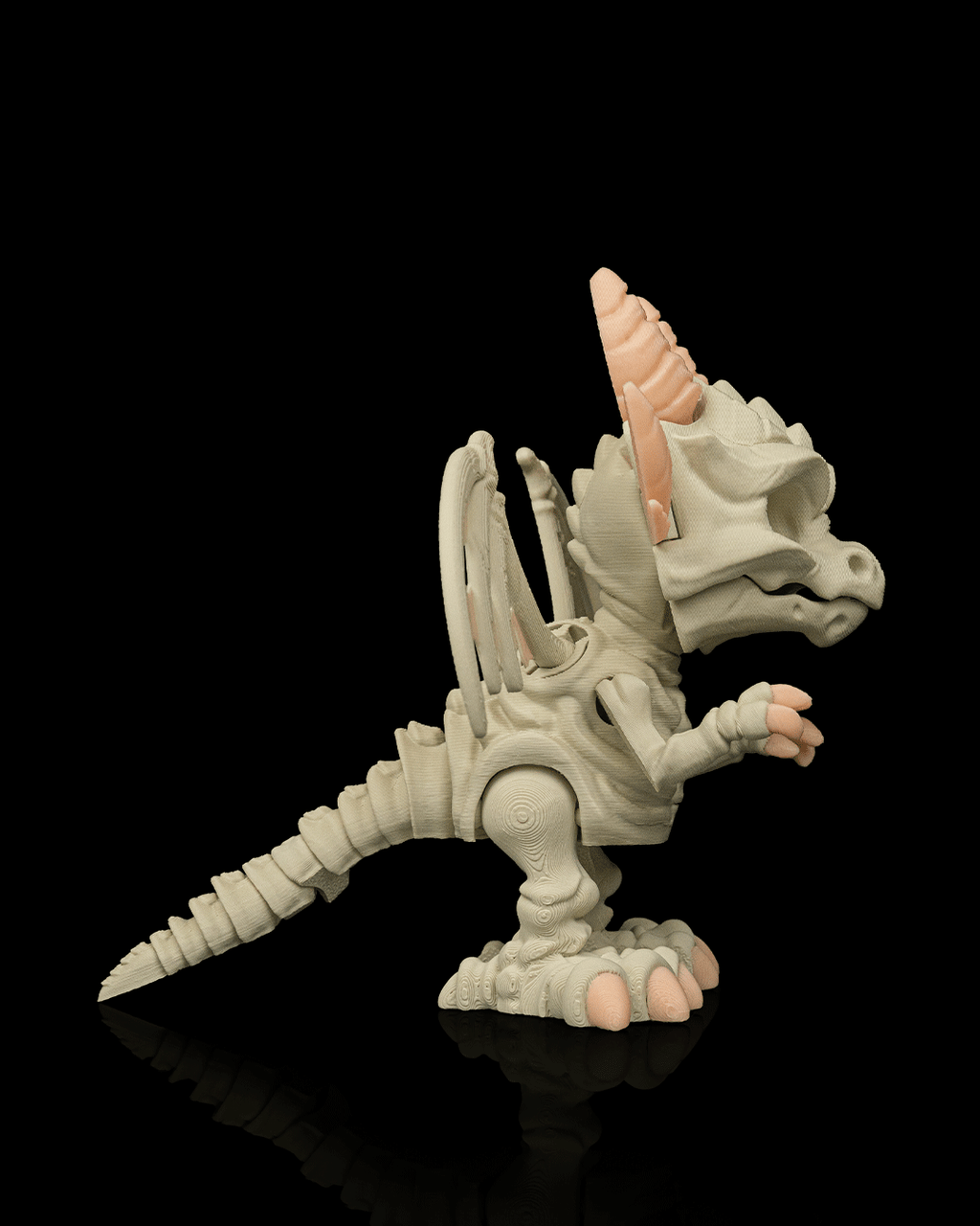 Diorama Dragão Esqueleto