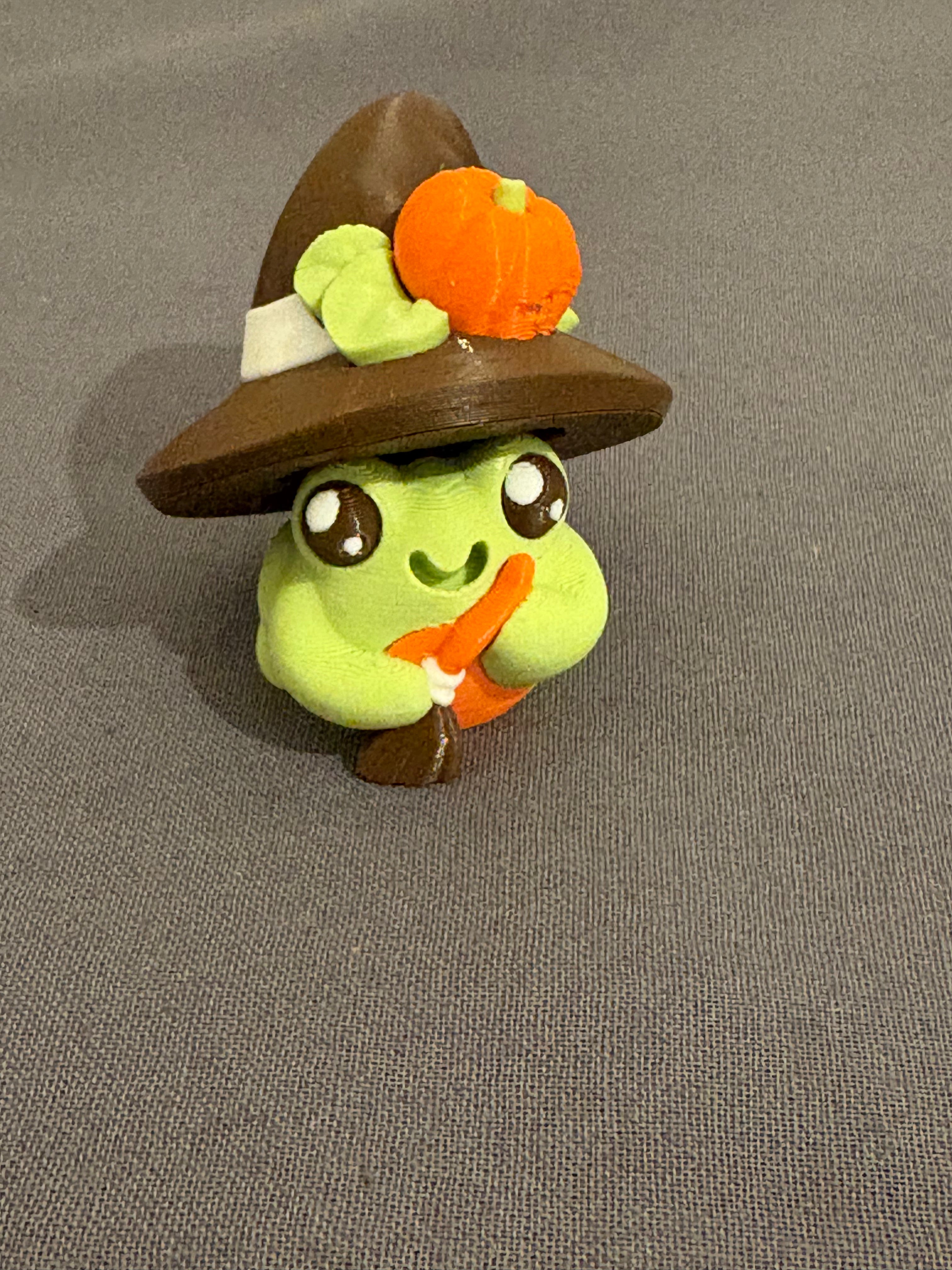 Clicker sapo com chapéu