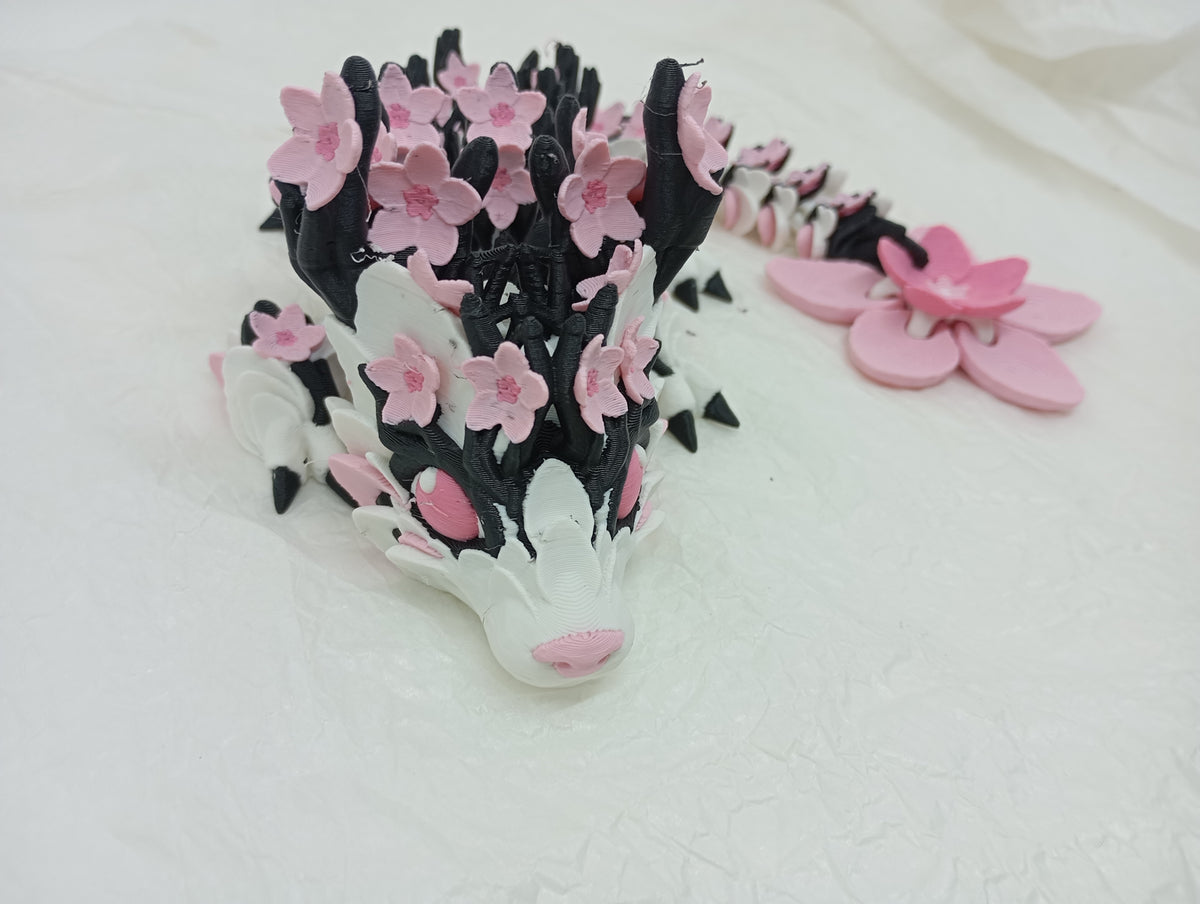 Dragão flor de cerejeira