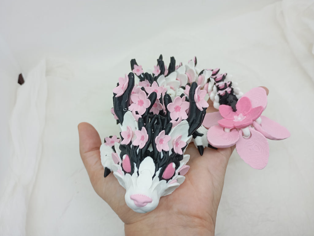 Dragão flor de cerejeira