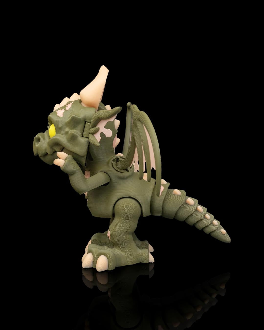 Diorama Dragão Zombie